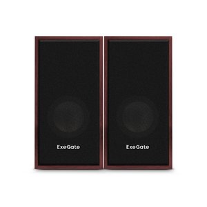 Exegate EX287059RUS Акустическая система 2.0 ExeGate Tango 314 (питание USB, 2х3Вт (12 Вт RMS), 80-20000Гц, темное дерево)