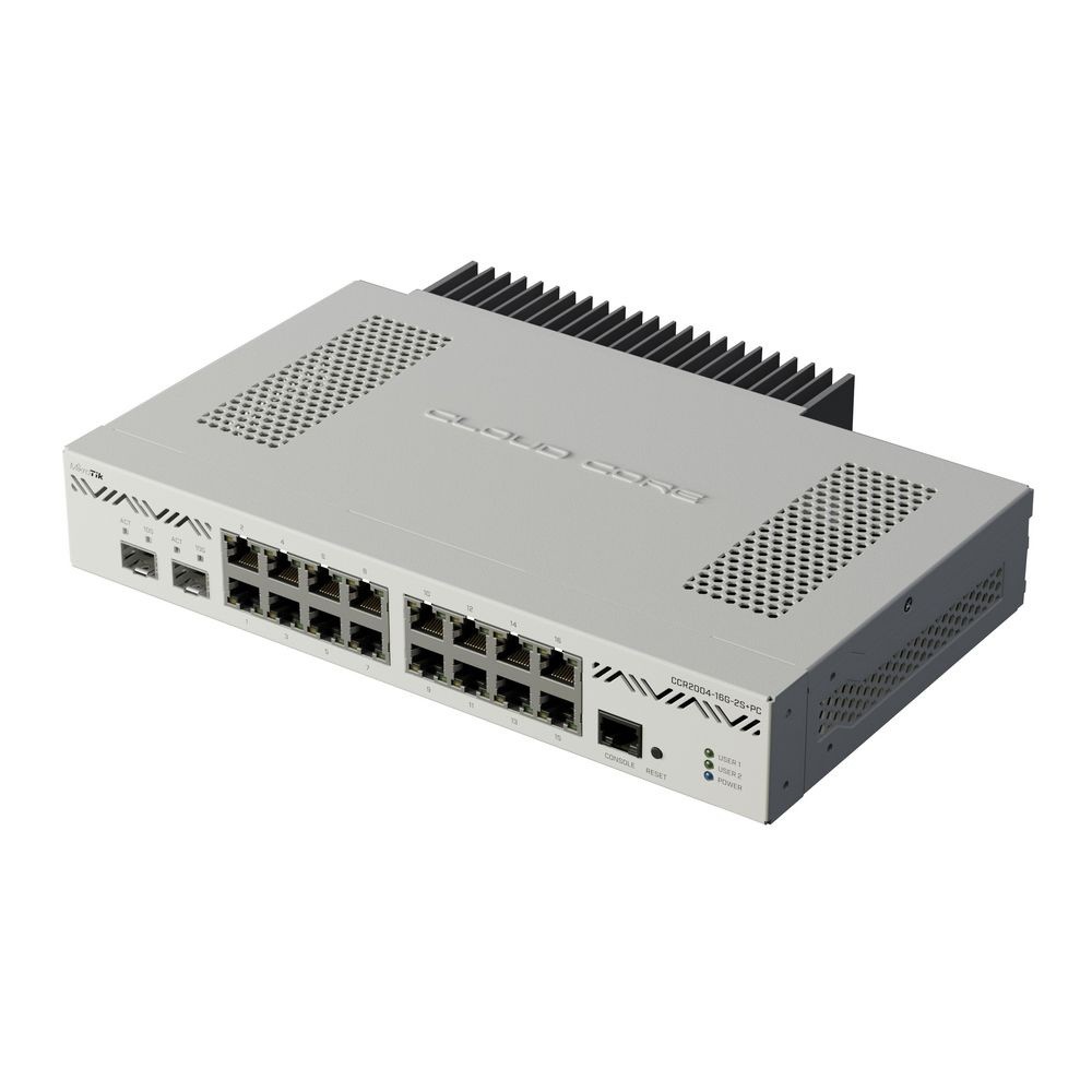 Маршрутизатор 1000M 16PORT CCR2004-16G-2S+PC MIKROTIK