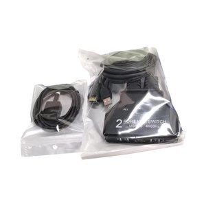 ORIENT HS21HC, HDMI KVM переключатель на 2 устройства, порты HDMI + 2xUSB (клавиатура+мышь) + 2xUSB 2.0, поддержка 4K@60Hz, встроенные кабели 2xHDMI+2xUSB2.0 1.2 метра, (33330)