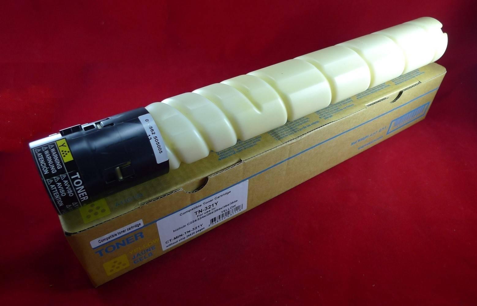 Тонер Konica-Minolta bizhub C224/224e/284/284e/364/364e TN-321Y yellow 25K ELP Imaging®
