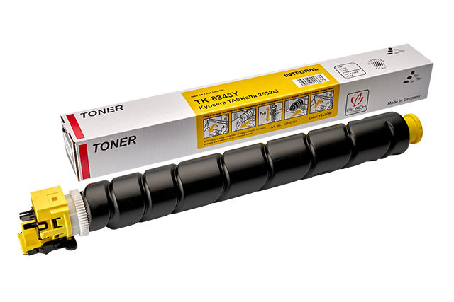 Тонер-картридж Integral TK-8345Y с чипом для Kyocera, 12100191