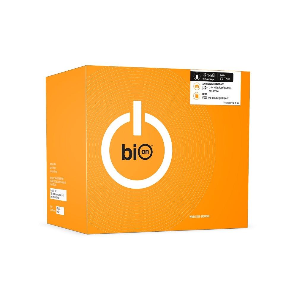 Bion BCR-CF280X Картридж для HP{LaserJet Pro M401/M425} (6900  стр.),Черный, с чипом