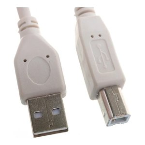 Rexant (18-1104) Кабель USB-А– USB-B, 2,4А, 1,8м, ПВХ, серый