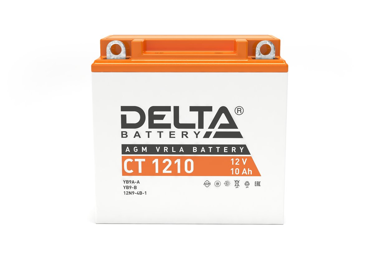Аккумулятор DELTA BATTERY CT 1210 прямая полярность 10 Ач, 3401010030016