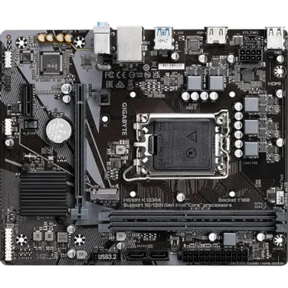 Gigabyte H610M K DDR4 2.0