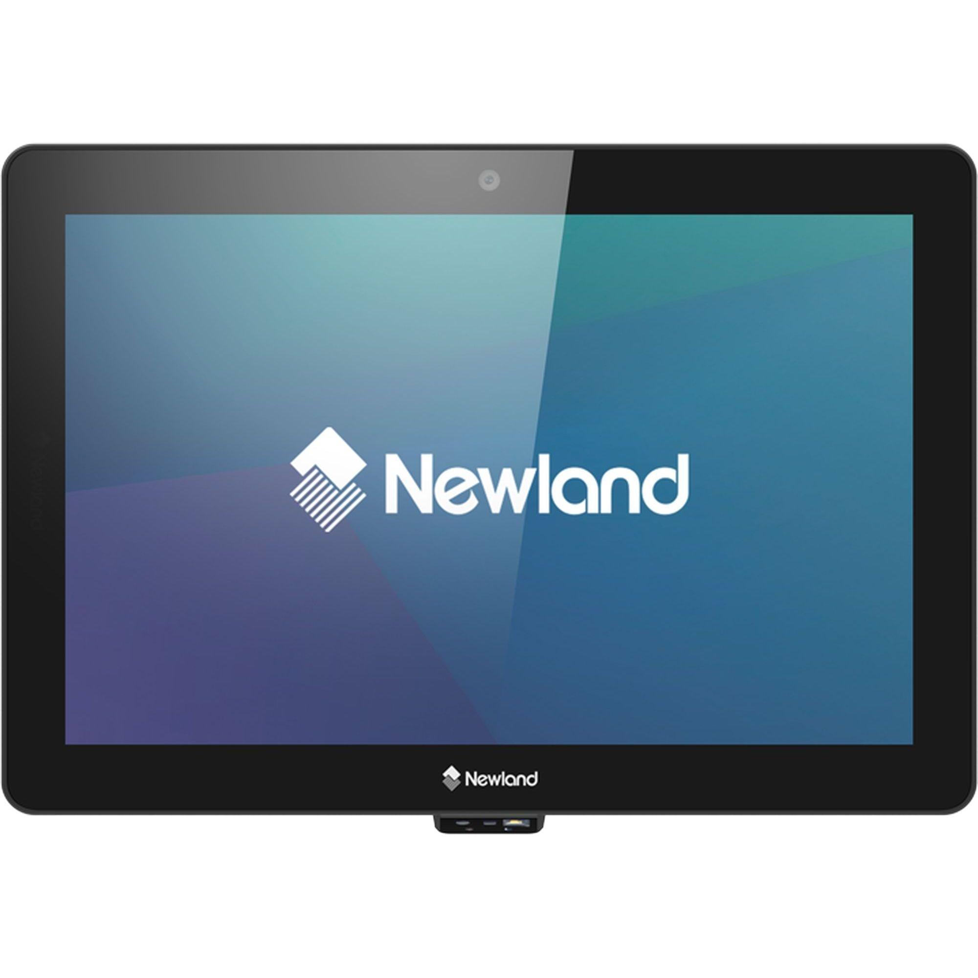 Микрокиоск/ NQuire 1000 Manta III Micro Kiosk with 10" Touch Screen, 4GB/64GB, 2D CMOS Mega Pixel imager with Laser Aimer (CM6x, Landscape), 8MP front camera, BT, 4G, GPS, WiFi and POE., NLS-NQuire1000-W4-SL