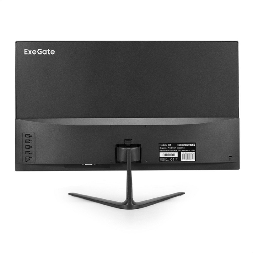 LCD ExeGate 21.5" EV2207A ProSmart черный {VA 1920x1080 75Hz 5ms 16:9 280cd 3000:1 178/178 D-Sub HDMI2.0 FreeSync LowBlueLight 2x3W VESA регулировка наклона} [EX294343RUS]