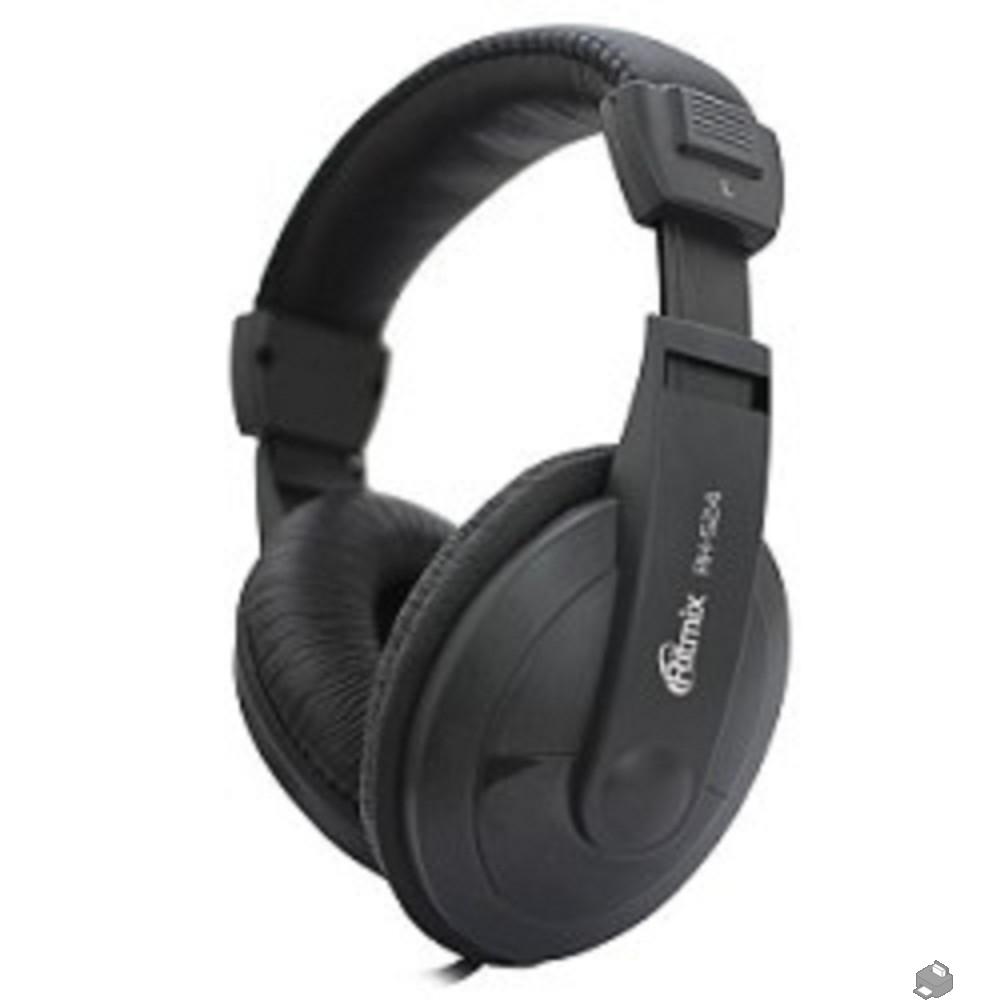 RITMIX RH-524, Black {Наушники. 40 мм, 20-20000 Гц, 32 Ом, 99 дБ ± 3 дБ, 3.5мм, 2м}