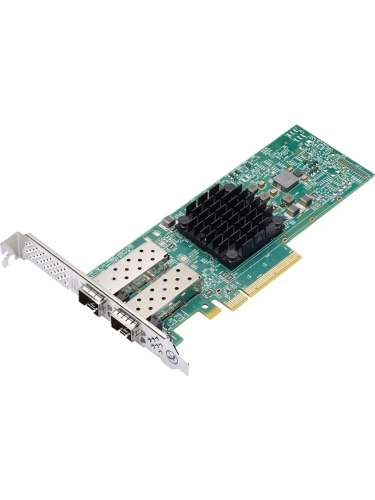 Контроллер DELL Broadcom 57414 DualPort 10/25GbE SFP28 adapter, PCIe Full Height, CUS Kit, V2 (analog 540-BBUP), 540-BDHY