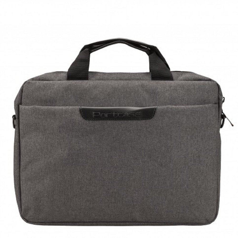 Сумка PORTCASE KCB-164 Grey(нейлон, серая до 14"), KCB-164Grey