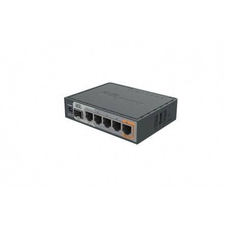 MikroTik RB760iGS Маршрутизатор hEX S, 5 портов, LAN 4x1 Гбит/с, SFP 1x1 Гбит/с, 1хUSB 2.0, IPv6