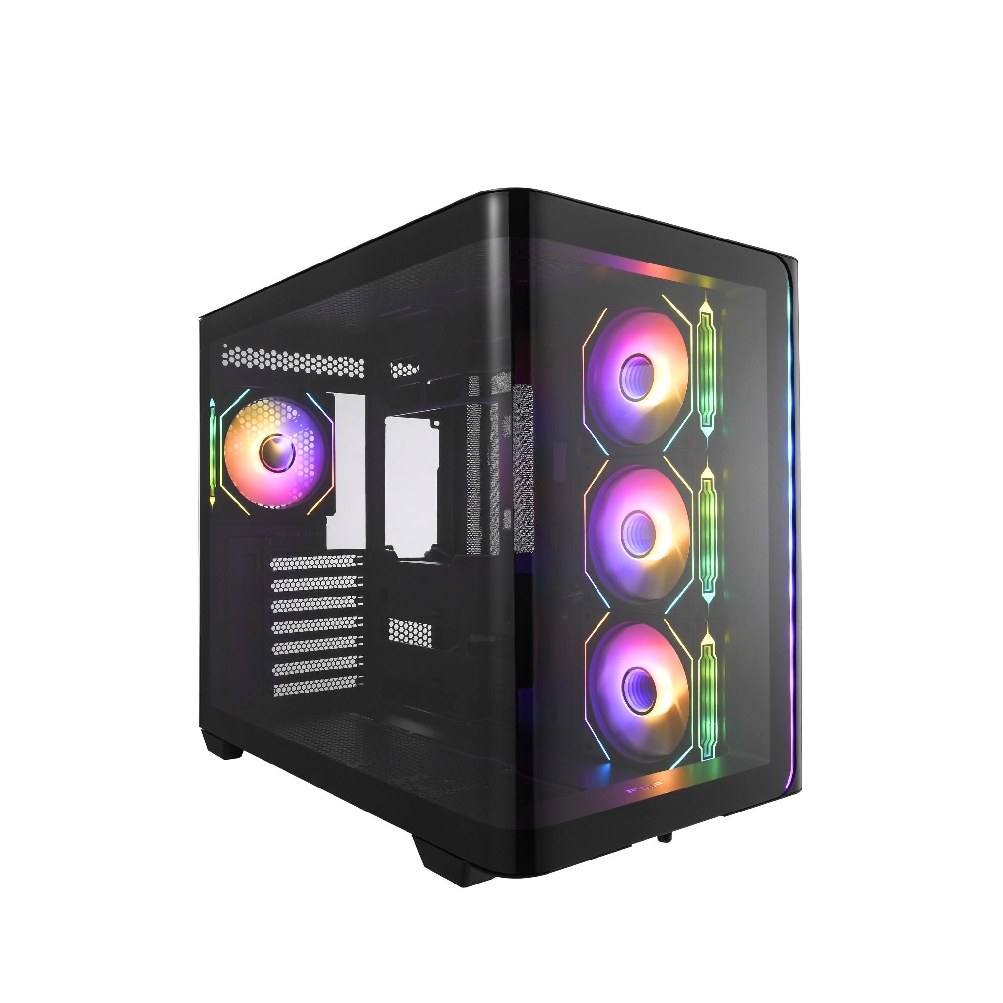 FSP Корпус ATX Minitower M580-BA, Black 