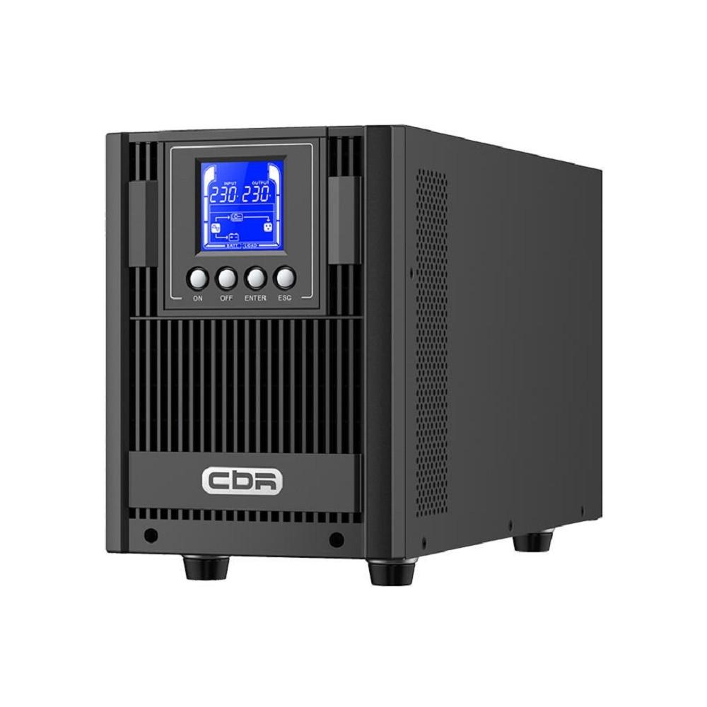 ИБП CBR ESSENCE ESN-1500C [Online 1500 VA / 1500 W, Tower, 6 x C13, LCD, HID-USB, RS232, EPO, SNMP slot] (ESN-1.5KT-6I-LCHERSC)