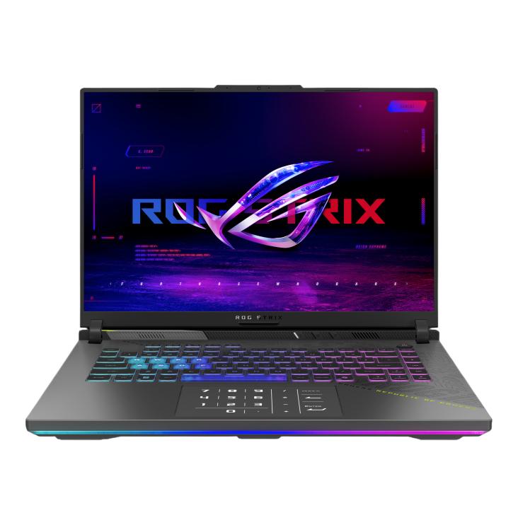Ноутбук/ ASUS ROG Strix G16 G614PP-TS206 16"(2560x1600 IPS (матовый))/AMD Ryzen 9 8940HX(4Ghz)/32768Mb/512PCISSDGb/noDVD/Ext:nVidia GeForce RTX 5070(8192Mb)/Cam/BT/WiFi/90WHr/war 1y/2.5kg/Volt Green/DOS, 90NR0L68-M009F0