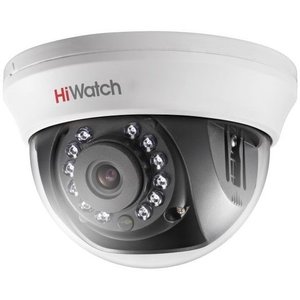 HiWatch DS-T591(C) (2.8 mm) 5Мп внутренняя купольная HD-TVI камера с ИК-подсветкой до 20м