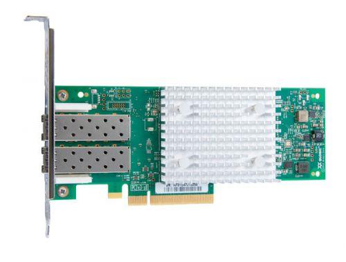 Контроллер Qlogic QLE2742 32Gb Dual Port FC HBA, x8 PCIe, SR LC multi-mode optic, LP + FH, transivers included, QLE2742-SR-CK
