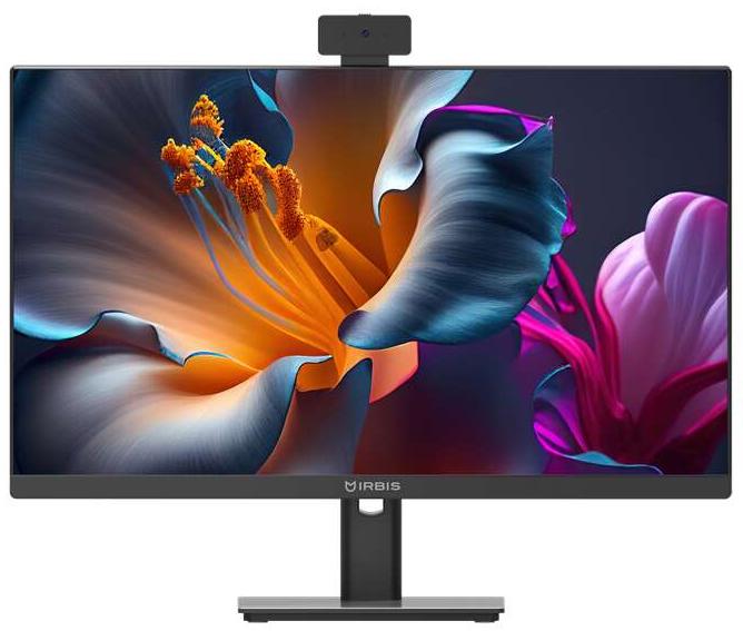 Моноблок IRBIS SmartAIO 24; 23.8“(i5-12400;16GB/512GB;IPS;16:9;1920x1080x100Hz;1500:1;250Cd/m2;5ms;HDMI(out);DP;USB-C;4*USB2.0;2*USB3.1;RJ45;WebC 5MP;WIFI6;BT5.0;Tilt;HAS;Piv;Spk2*3W;keyb+m;Win11Pro(Китай), 24i5D2165HC.00D