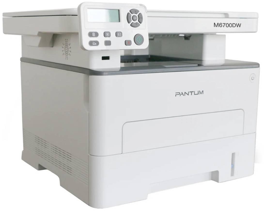 МФУ Pantum M6700DW (A4, лазерное, 1200dpi, 30стр / мин, 128Mb, Duplex, WiFi, сеть) "ТОЛЬКО РЕГИСТРАЦИЯ"