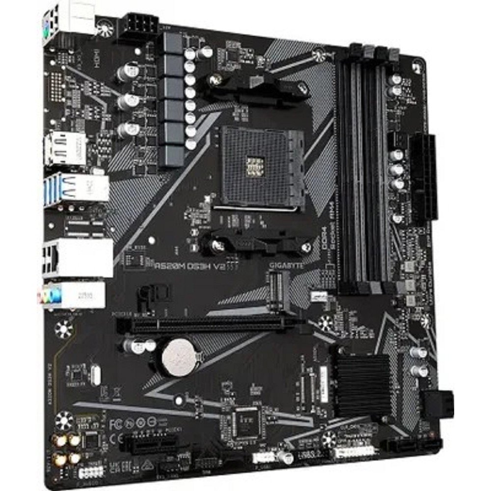 Gigabyte A520M DS3H V2 {SocketAM4, AMD A520, mATX, Ret}