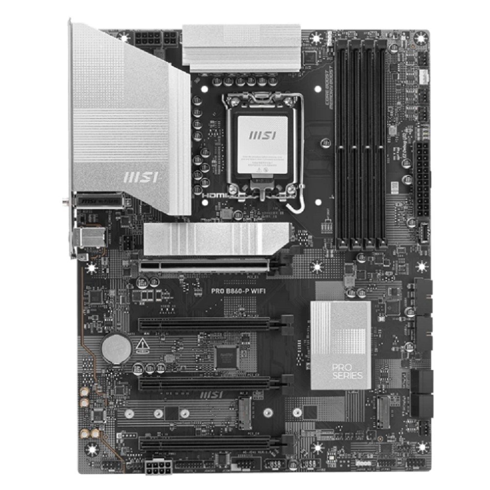 MSI PRO B860-P WIFI {Soc-1851 Intel B860 4xDDR5 ATX AC`97 8ch(7.1) 5Gigabit RAID+HDMI+DP}