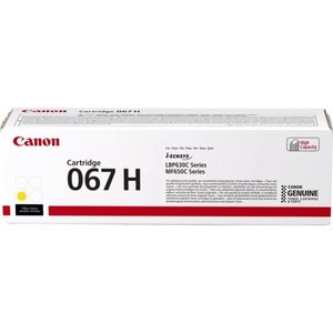 Canon Тонер-картридж/ CRG 067H Y  MF651Cw/MF655Cdw/LBP631Cw, 5103C002
