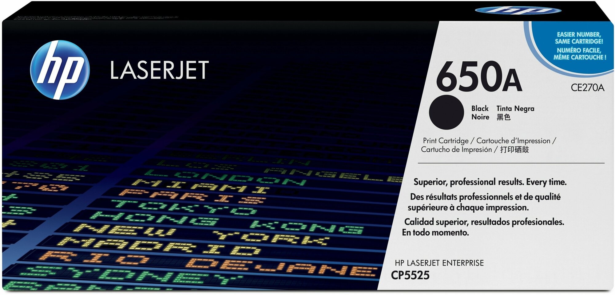 МПС Картридж HP 650A лазерный черный (13500 стр), CE270AH