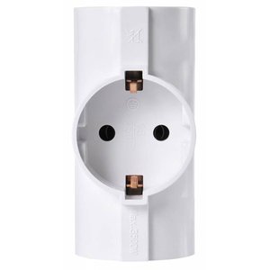 BURO Сетевой разветвитель 3 розетки (BU-PS3TG-W), белый (пакет ПЭ) {352738}