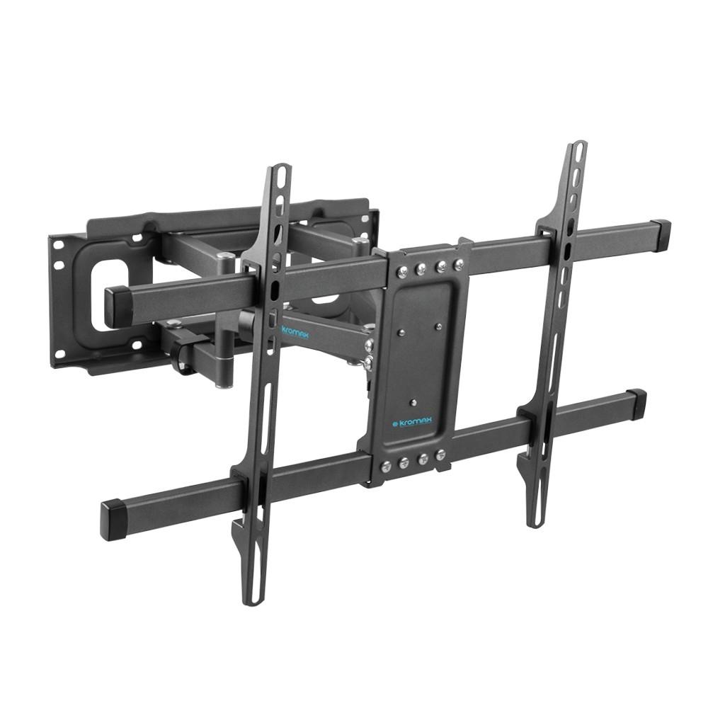Kromax CORBEL-8 grey titan { 32"-75";  Максимальная нагрузка: 55 кг;  VESA: 200x200, 200х300, 200х400, 300х200, 300х300, 300х400, 400х200, 400х300, 400х400, 600х400 мм;  Наклон: +5°-12°Поворот: ±90}, 90592