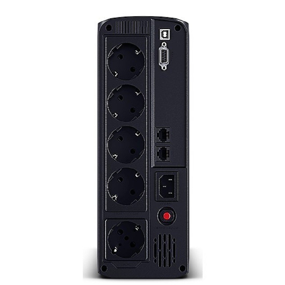 ИБП CyberPower VP1600ELCD {Line-Interactive, Tower, 1600VA/960W USB/RS-232/RJ11/45  (4 + 1 EURO), 12В/9 Ач х 2}