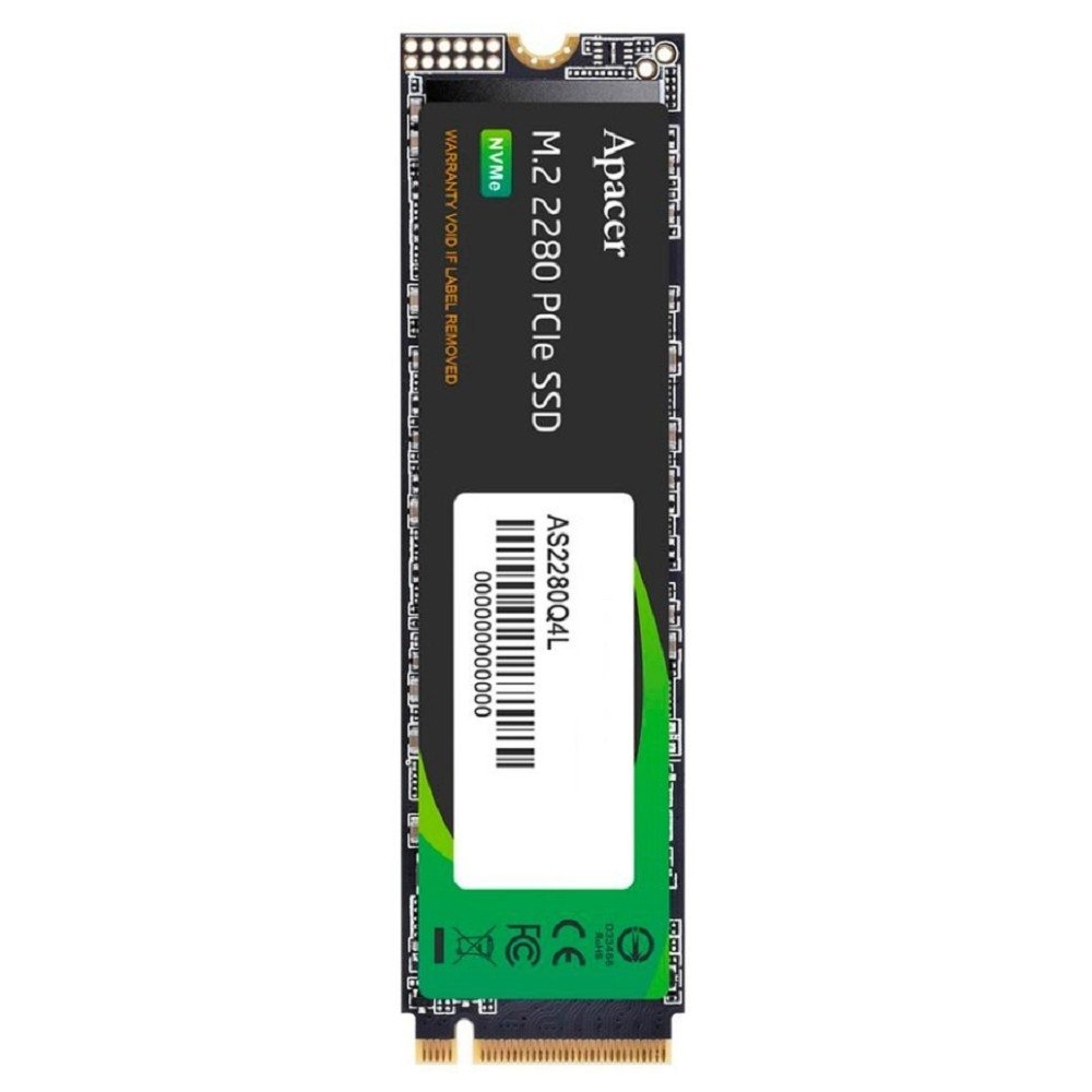SSD Apacer M.2 2280 512GB AS2280Q4L Client SSD AP512GAS2280Q4L-1 3600/3000,  PCIe Gen4 x4, 3D NAND