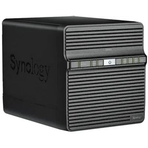 Synology DS423 Сетевое хранилище NAS, слоты 4x2.5"/3.5" SATA3, 2x1 Гбит/с, 2xUSB 3.X, Realtek RTD1619B/4x1.7 ГГц, DDR4 2Gb, 90W вилка UK/HK 3-pin