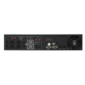 ИБП CyberPower PR1000ELCDRT2UA {Line-Interactive, 1000VA/900W USB/RS-232/Dry/EPO/SNMPslot/RJ11/45 (8 С13) 12В/7 Ач х 4}