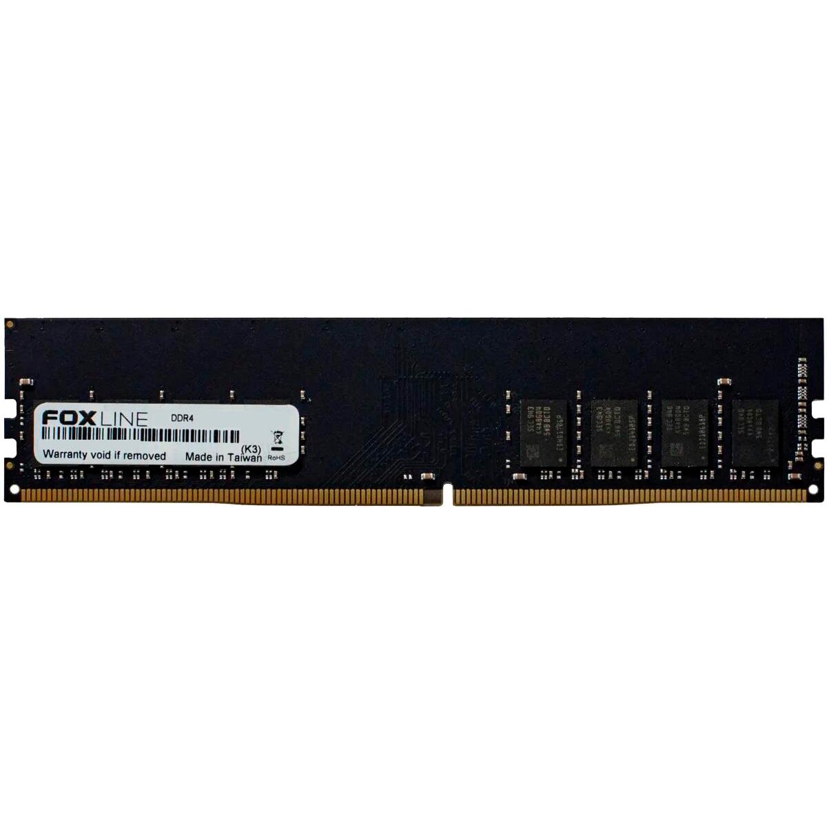 Память оперативная/ Foxline DIMM 16GB 3200 DDR4 CL22 (2Gb*8), FL3200D4U22S-16G