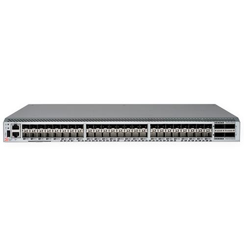 Коммутатор Brocade G620 FC, 64 ports/24 active, 24x32G SWL SFP+ trans, 2xRHS PowerSup, portside exh, rails, EntBndl gratis, FOS notupgradable (DS6620B,SN6600B,SNS3664,DB620S), BR-G620-24-32G-R_EB