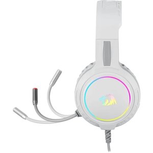 Defender Игровая гарнитура Mento RGB, 3.5мм, белые Redragon (70708)