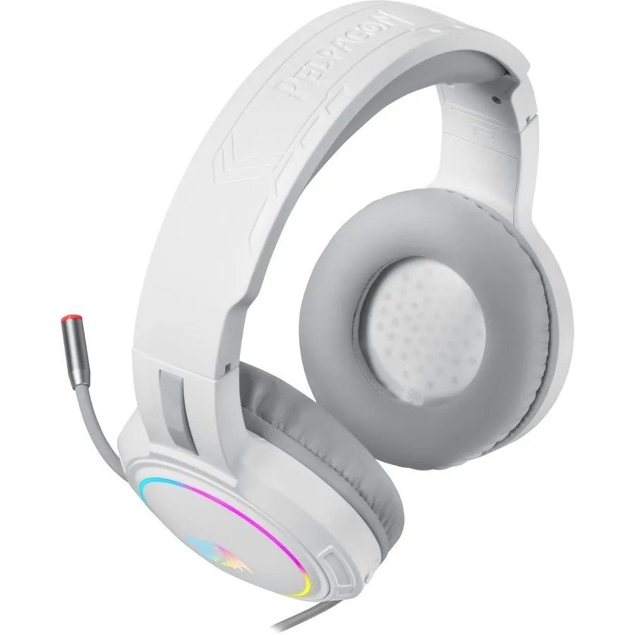 Defender Игровая гарнитура Mento RGB, 3.5мм, белые Redragon (70708)