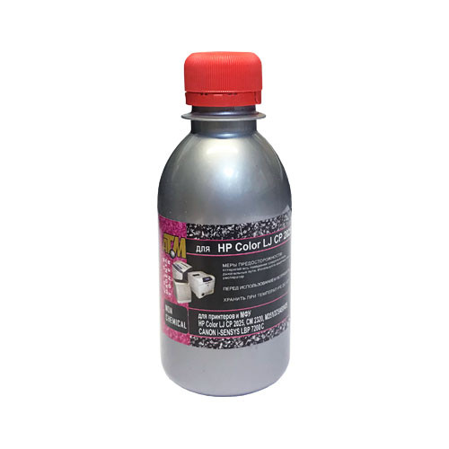 Тонер для HP Color LJ CP 2025/CM 2320/CP 1215/CP 1025 (фл, 80,красный,Chemical) Silver ATM