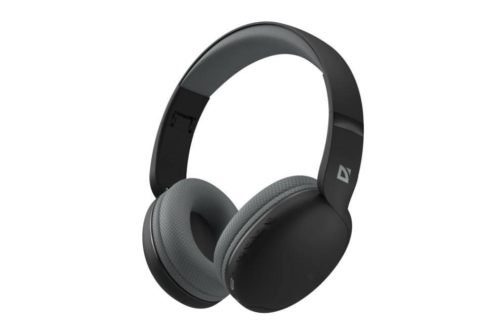 Defender Беспроводная гарнитура FreeMotion B480 черный, микрофон, Bluetooth, 63480