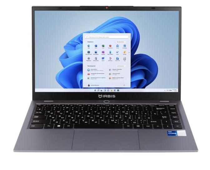 Ноутбук IRBIS 14NBP3003 14" FHD (1920x1080) IPS 300cd,Core i5-1240P,16Gb DDR4-3200(1),512Gb SSD,Wi-Fi 6+BT 5,48Wh,Metal case,Kbd Backlit,FPS,TPM 2.0,1.55kg,Grey,3y warranty,Win11Pro, 14NBP3003P