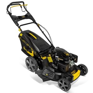 CHAMPION Газонокосилка LM5344 PRO { 4,4кВт привод 525мм 65л 25-75мм 1рычаг/6, 38кг 4в1 }