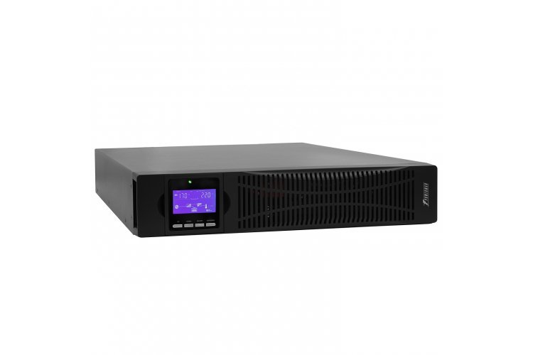 ИБП POWERMAN Online 1000 RT, LCD, двойного преобразования, 1000ВА, 900Вт, 8 розеток IEC 60320 C13, защита от КЗ, импульсных всплесков сети, перегрузки, разряда и перезаряда батареи, RJ11 / RJ45,  USB, RS232, SNMP, EPO. Сертификаты: ISO 9001, ЕАС. Габариты/ UPS POWERMAN Online 1000 RT, LCD, dual conversion, 1000VA, 900W, 8 IEC 60320 C13 sockets, short circuit protection, surge protection, overload, battery discharge and recharge, RJ11 / RJ45, USB, RS232, SNMP, EPO. Certificates: ISO 9001. Package