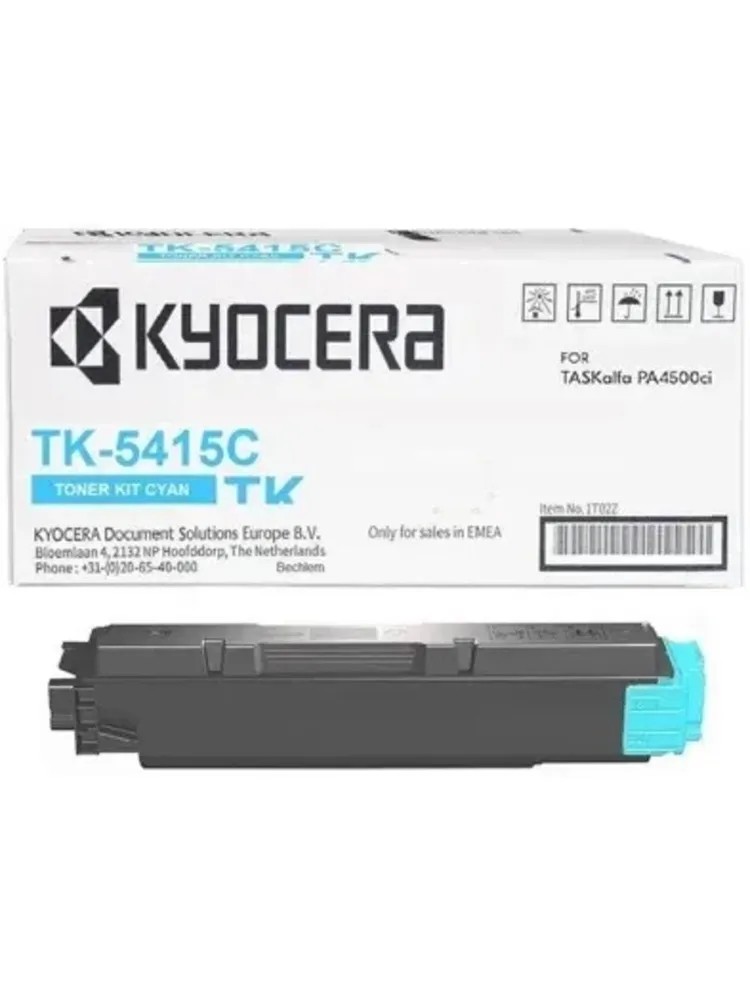 Тонер-картридж TK-5415C 13 000 стр. Cyan для TASKalfa MA4500ci / PA4500ci, 1T02Z7CNL0