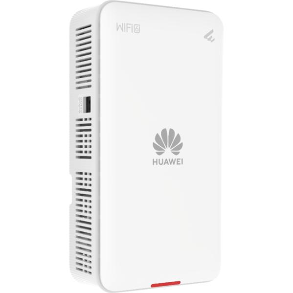 Точка доступа HUAWEI eKit Wall-plate AP263, Wi-Fi 6, indoor, Dual Radio(2.4G/5GHz), 2*2/2*2 MU-MIMO, 1*GE Base-T, 1*GE Base-T, BLE, USB, internal smart antennas, 50084981
