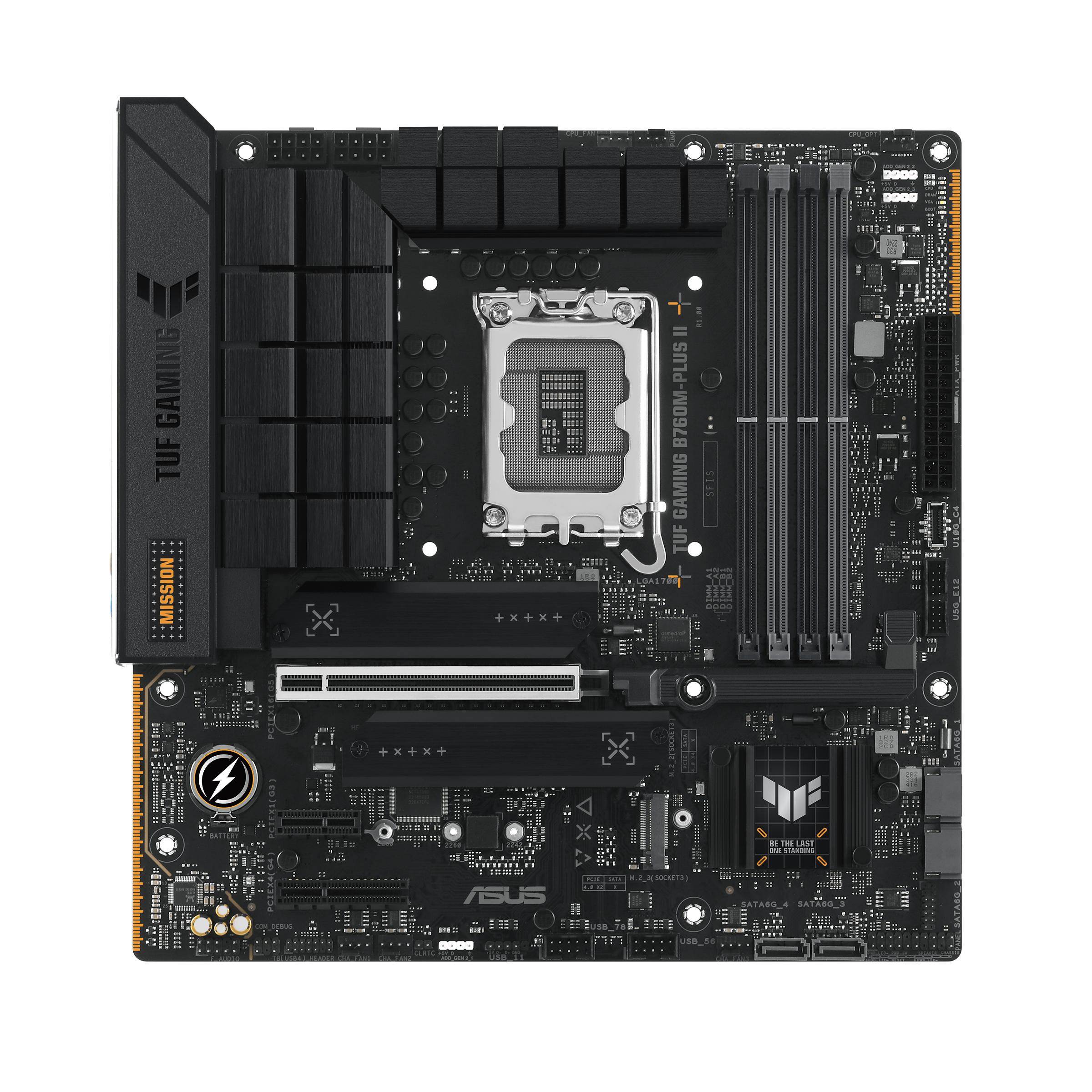 Материнская плата/ TUF GAMING B760M-PLUS II, 90MB1HD0-M0EAY0