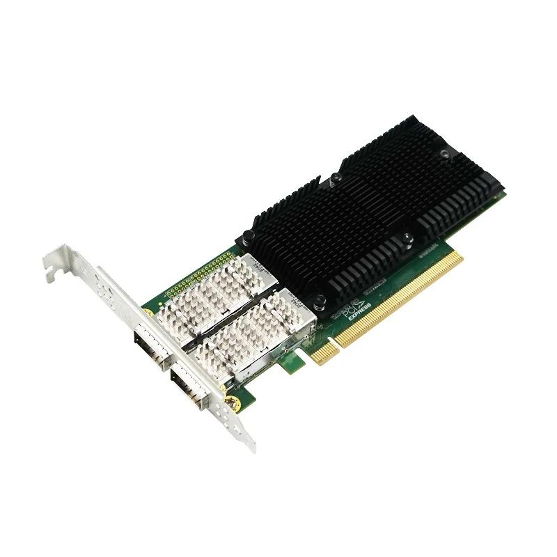 Сетевой адаптер LR-LINK LRES4150PF-2QSFP28 Mellanox ConnectX-5 OCP 3.0 100GB PCIe 3.0 x16