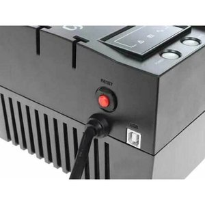 ИБП CyberPower BS650E {Line-Interactive, 650VA/390W USB, (4+4 EURO), 12В/5 Ач х 1}