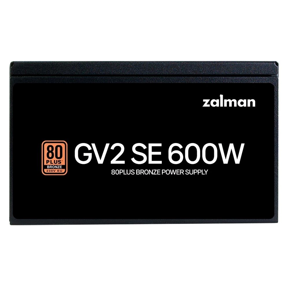 Zalman <GV2SE>  ZM600-GV2SE <600W, ATX12V v2.52, APFC, 12cm Fan, 80+ Bronze, Ret>