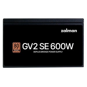 Zalman <GV2SE>  ZM600-GV2SE <600W, ATX12V v2.52, APFC, 12cm Fan, 80+ Bronze, Ret>
