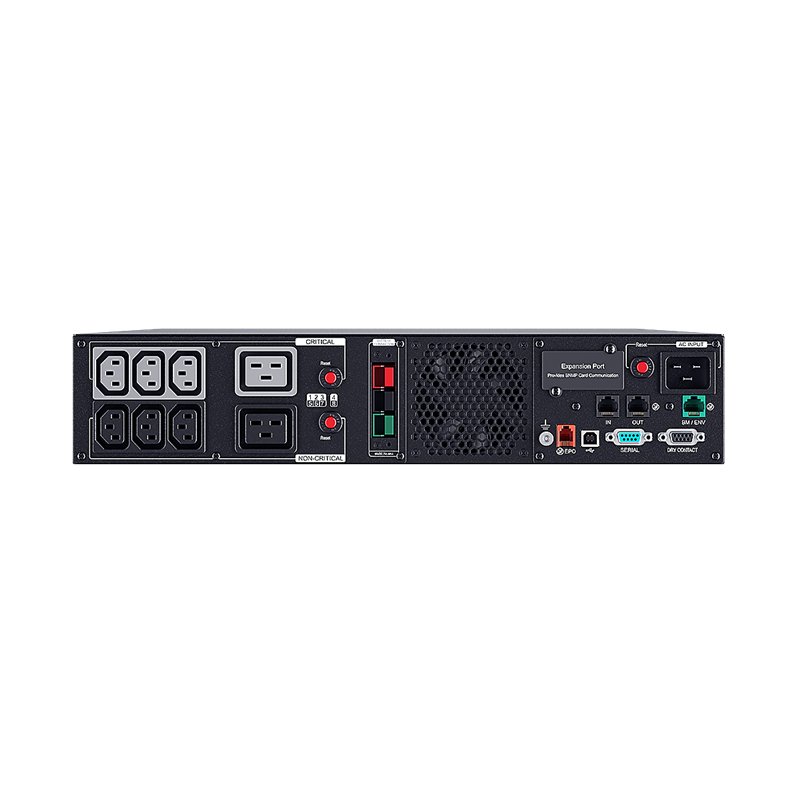 Источник бесперебойного питания/ UPS CyberPower PR3000ERTXL2UA Line-Interactive 3000VA/3000W USB/RS-232/EPO/Dry/SNMPslot (IEC C13 x 6, IEC C19 x 2)   (12V / 6AH х 8)