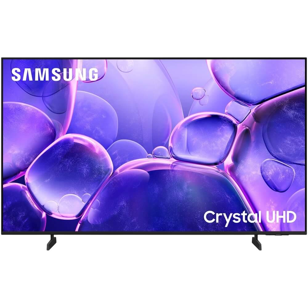 Телевизор ЖК 43" Samsung/ 43", Ultra HD, Tizen Smart TV, Wi-Fi, Voice, DVB-T2/C/S2, Bluetooth, CI+(1.4),2.0ch 20W, OTS Lite, 3HDMI, 1USB, BLACK 2025, UE43U8000FUXRU